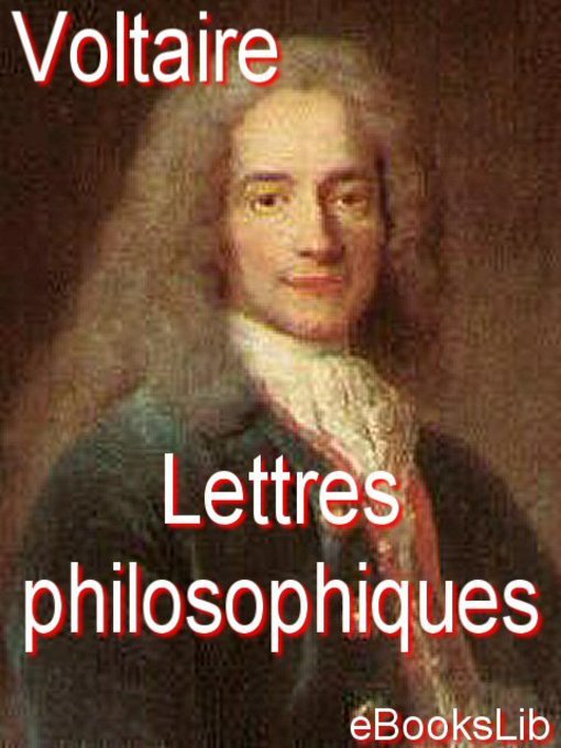 Cover image for Lettres philosophiques
